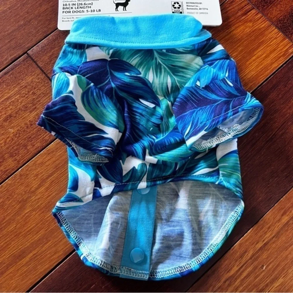 NWT Vibrant Life-tropical dog shirt
